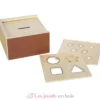 Jeu d'encastrement Montessori en bois - Small foot
