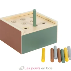 Jeu d'encastrement Montessori en bois - Small foot