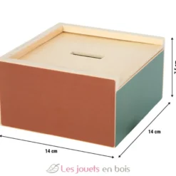Jeu d'encastrement Montessori en bois - Small foot