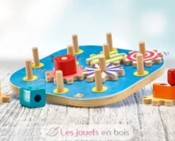 Jeu d'engrenages en bois Mecanico - Selecta