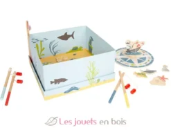 Jeu de pêche 4 Friends multicolore Small Foot Compagny
