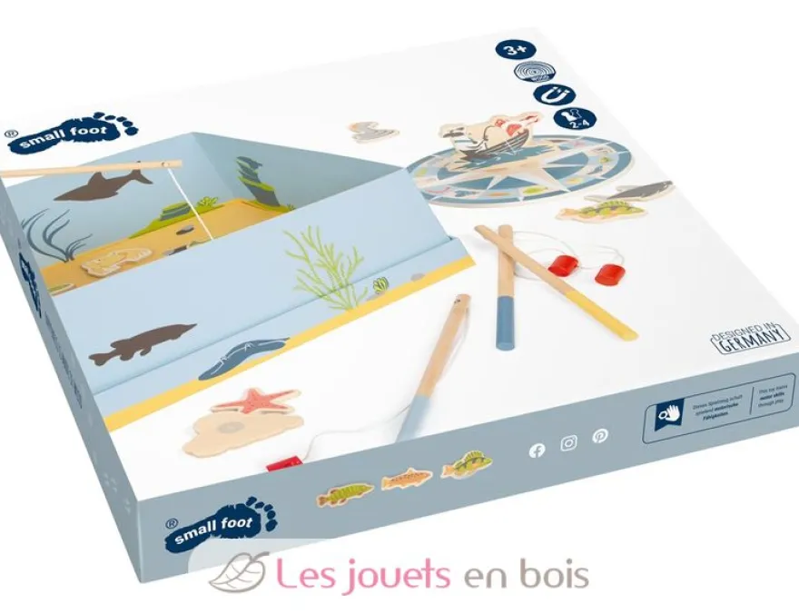 Jeu de pêche 4 Friends multicolore Small Foot Compagny