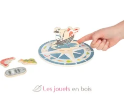 Jeu de pêche 4 Friends multicolore Small Foot Compagny
