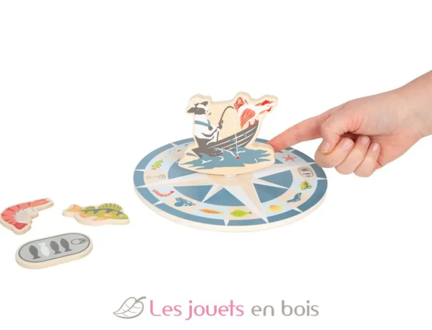 Jeu de pêche 4 Friends multicolore Small Foot Compagny