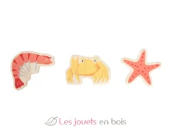 Jeu de pêche 4 Friends multicolore Small Foot Compagny