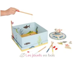 Jeu de pêche 4 Friends multicolore Small Foot Compagny