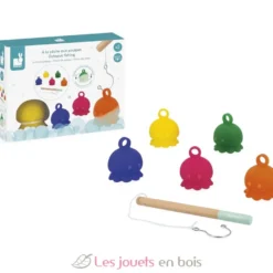 Jeu de pêche à la ligne Poulpes - Dès 2 ans - Janod
