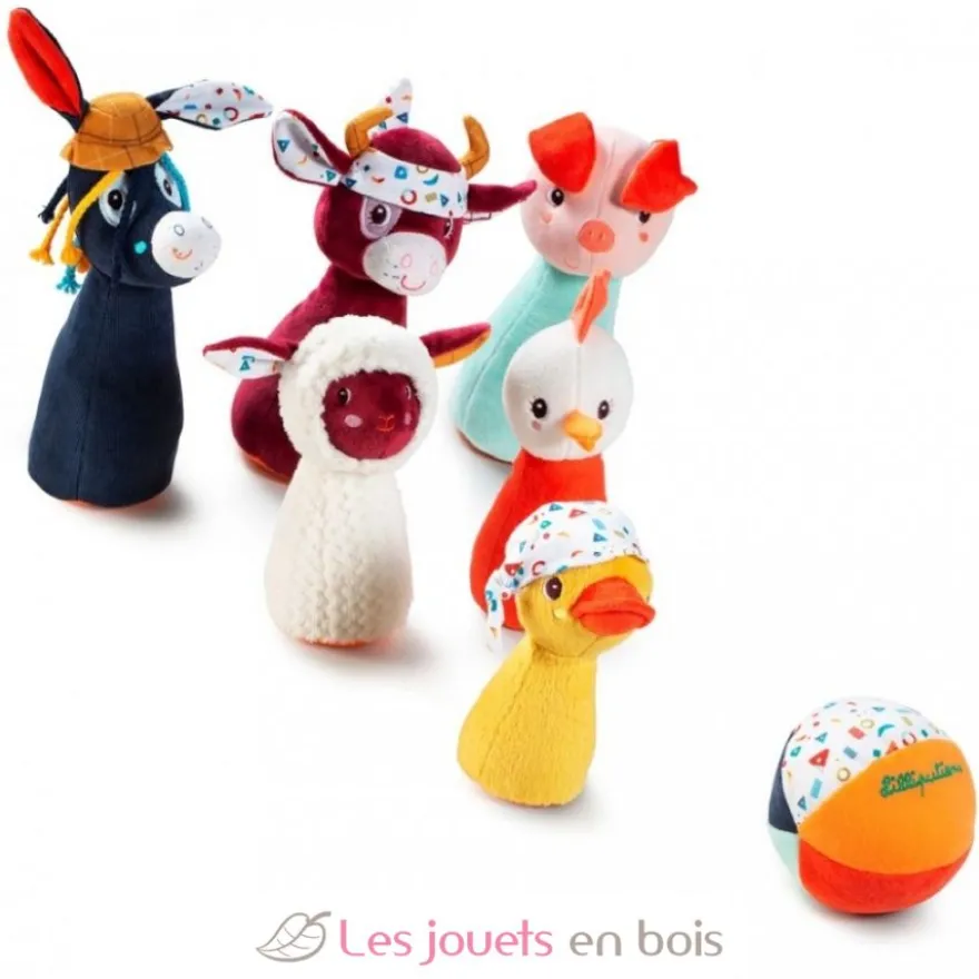 Jeu de quilles - Ferme - Lilliputiens