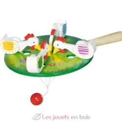 Jeu des poules qui picorent - Goki