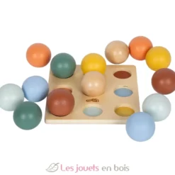 Jeu de tri Montessori avec boules - Small Foot company