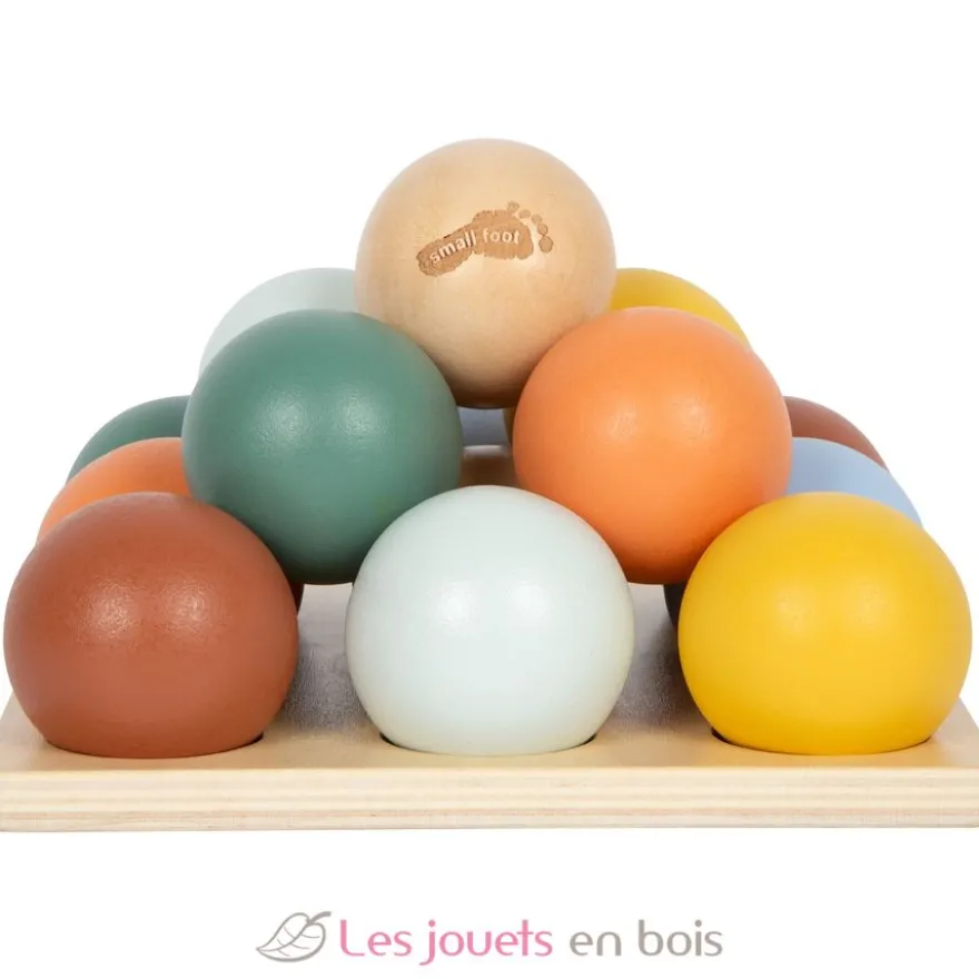 Jeu de tri Montessori avec boules - Small Foot company