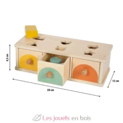 Jeu de tri Montessori en bois - Small foot