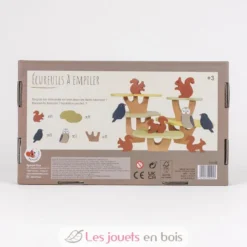 Jeu d'équilibre écureuils en bois - Egmont Toys