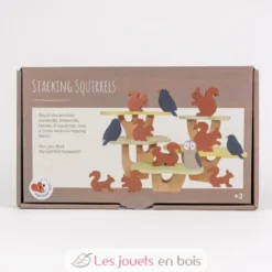 Jeu d'équilibre écureuils en bois - Egmont Toys
