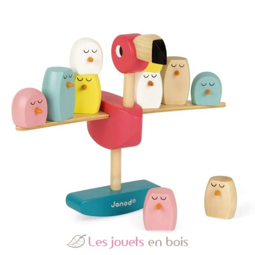 Jeu d'équilibre Flamant Rose - Janod