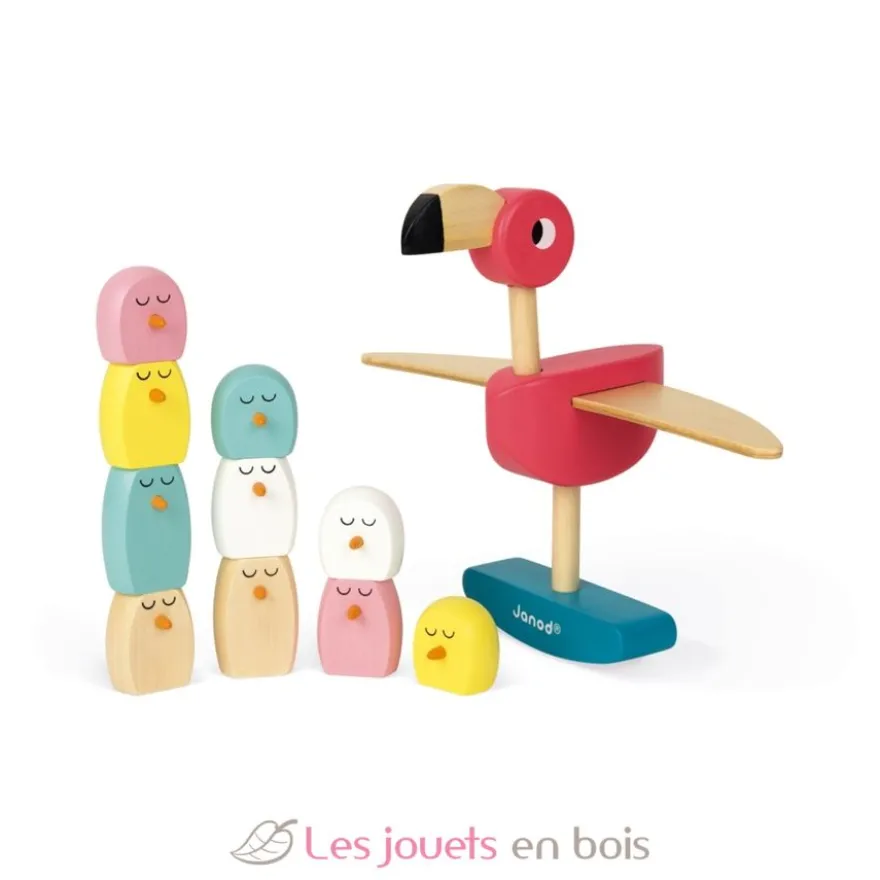 Jeu d'équilibre Flamant Rose - Janod