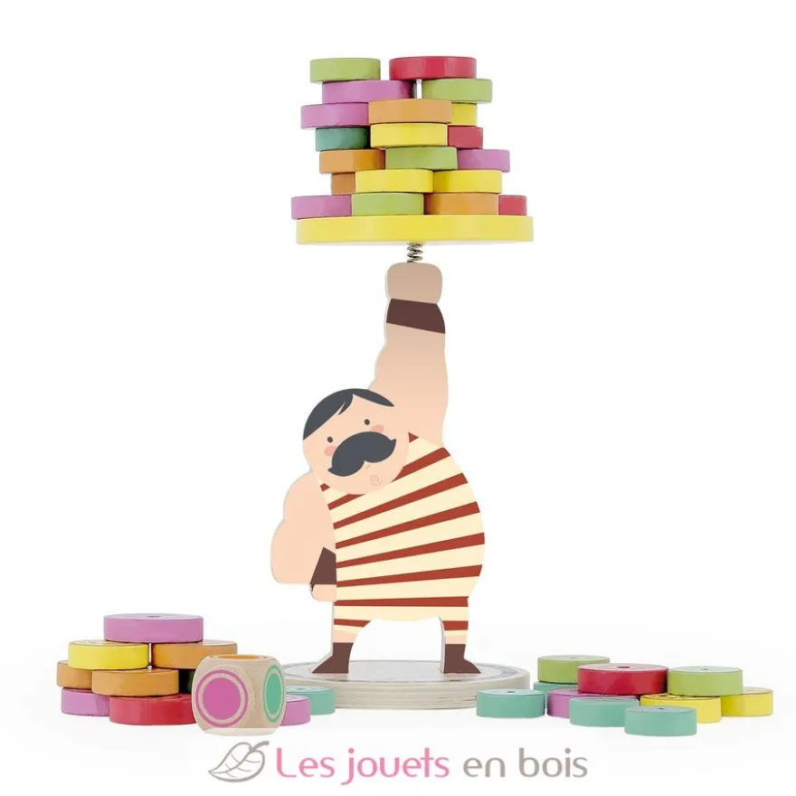 Jeu d'équilibre Gaston Biscotos - Bois - Vilac