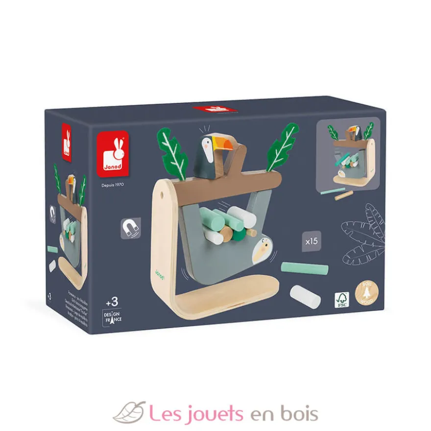 Jeu d'équilibre Paresseux - Janod