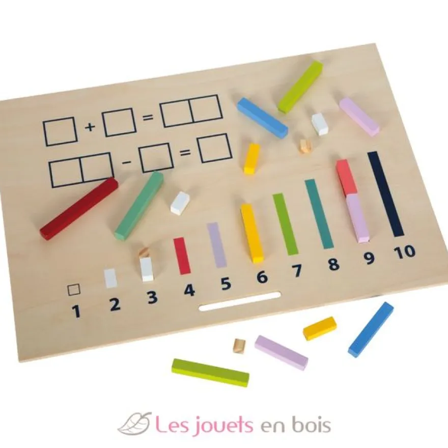 Jeu éducatif Bâtonnets de calcul avec chiffres - Small Foot