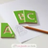 Jeu éducatif Lettres Majuscules - Erzi