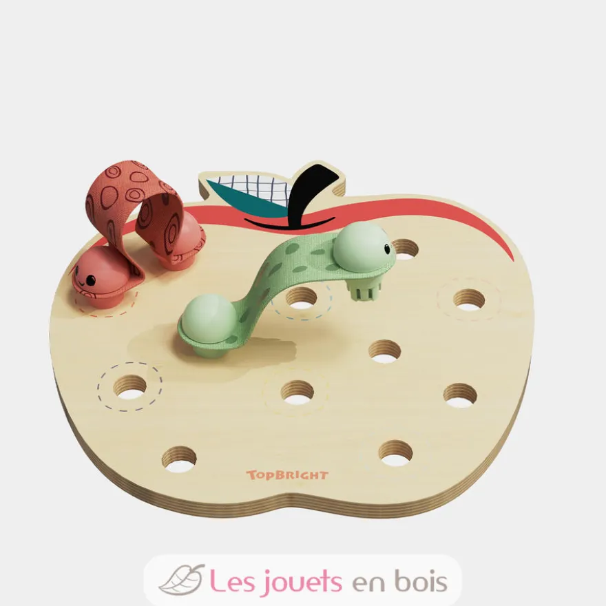 Jeu éducatif Vers de pomme - Topbright