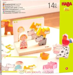 Jeu à empiler 3D À la ferme - Haba