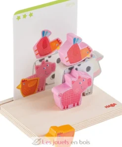Jeu à empiler 3D À la ferme - Haba