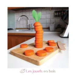 Jeu en bois Coupe la carotte - Milaniwood