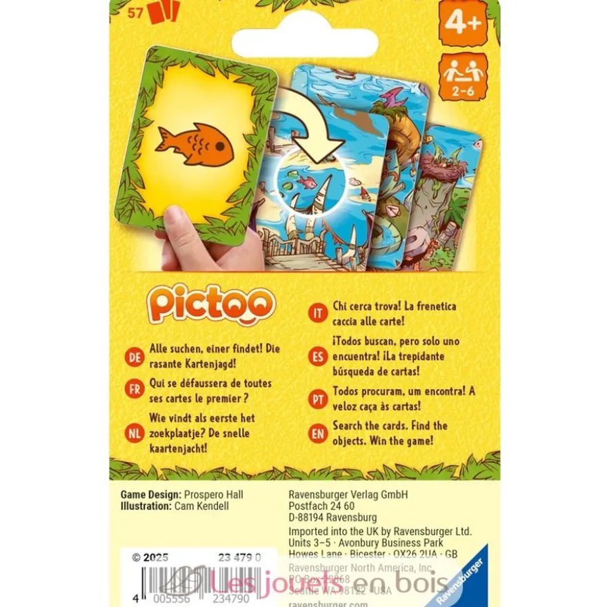 Jeu enfant Pictoo Dinosaures - Ravensburger