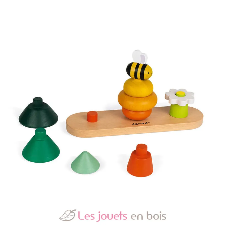Jeu forêt à empiler en bois - Janod