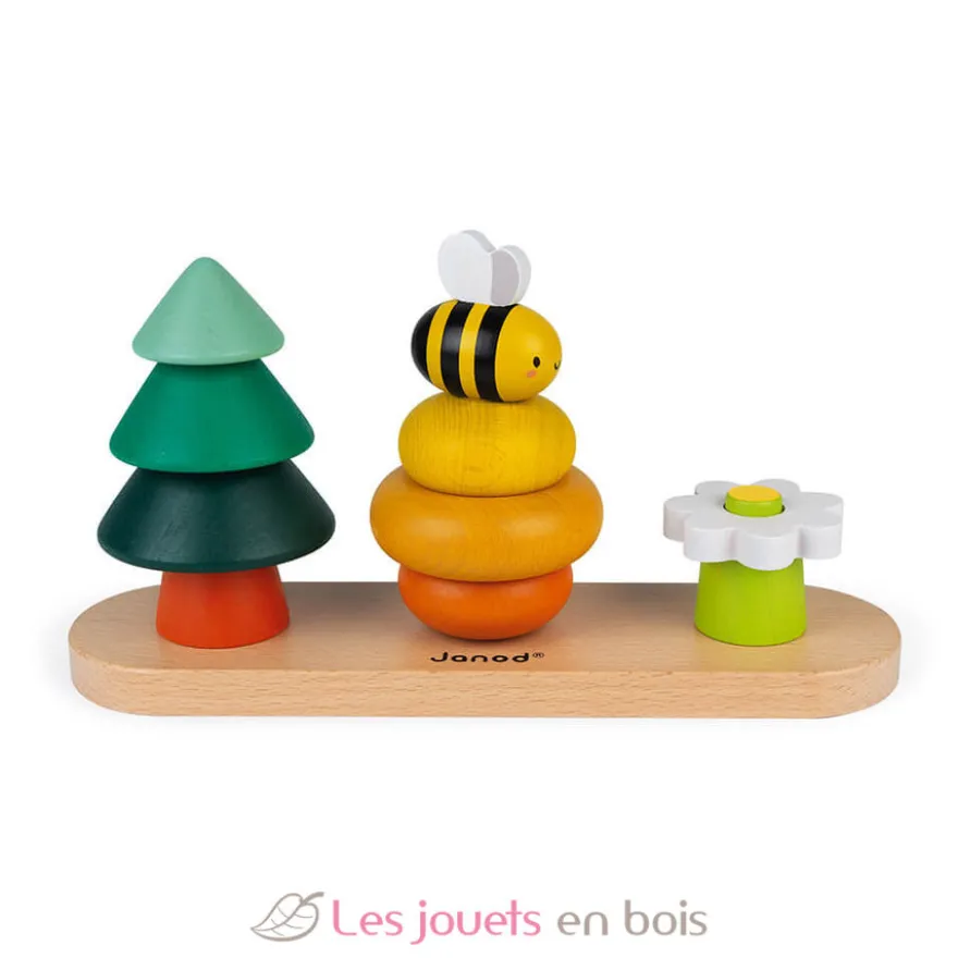Jeu forêt à empiler en bois - Janod