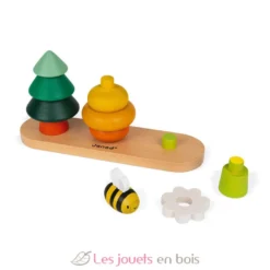 Jeu forêt à empiler en bois - Janod