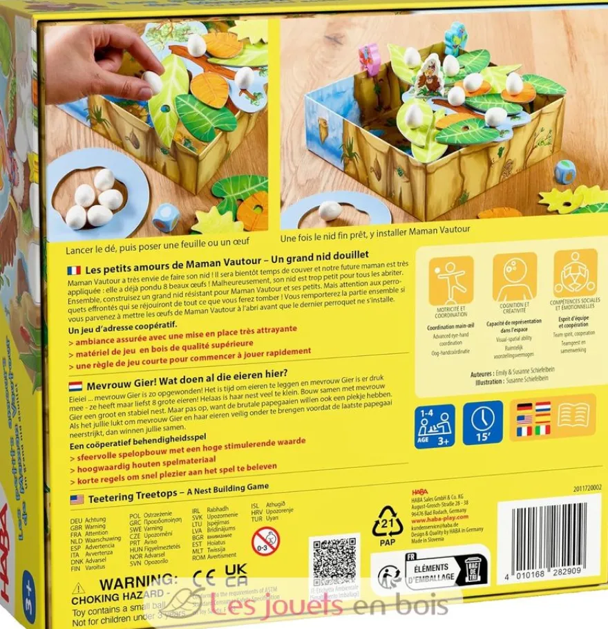 Jeu Les petits amours de Maman Vautour - Haba
