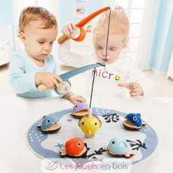 Jeu magnétique Attrape les poissons - Topbright