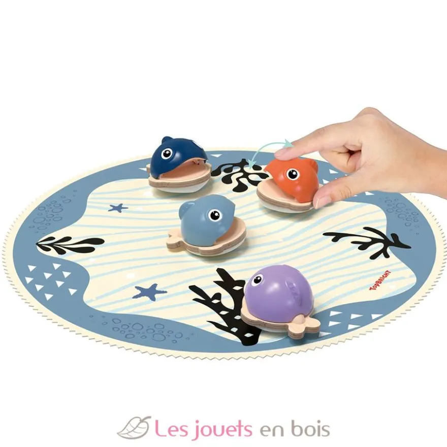Jeu magnétique Attrape les poissons - Topbright