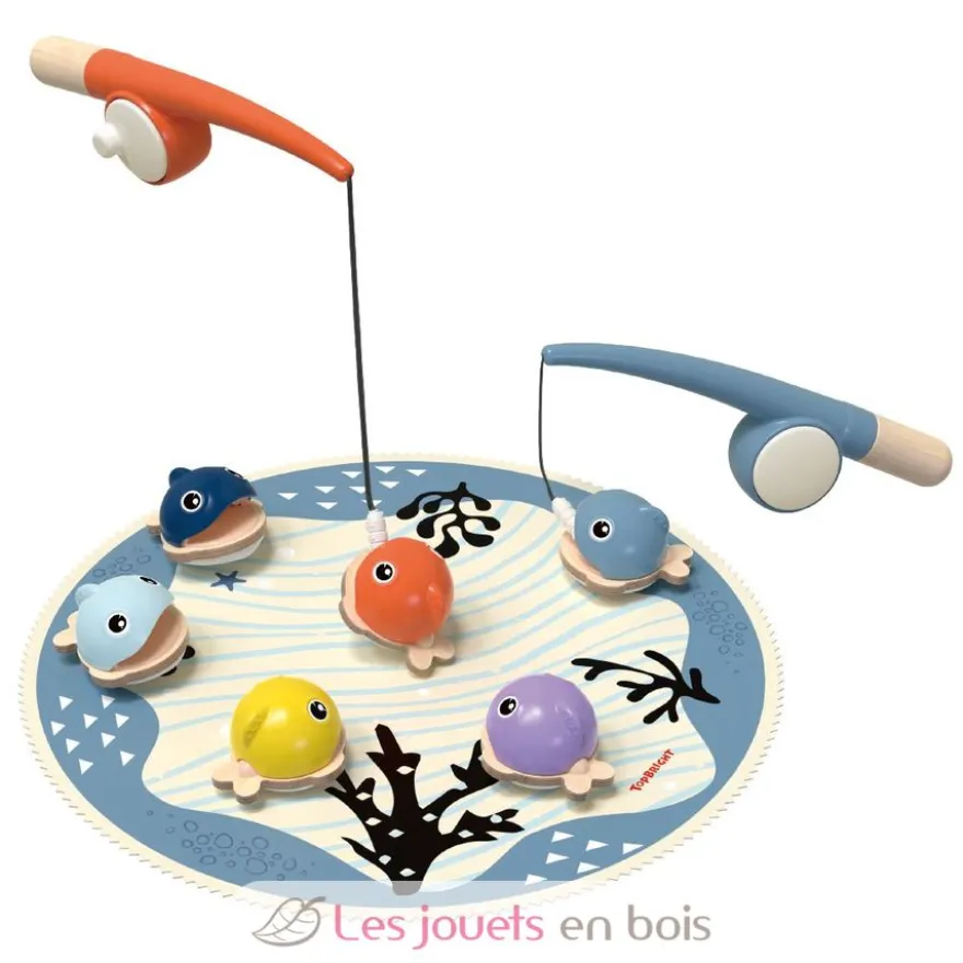 Jeu magnétique Attrape les poissons - Topbright
