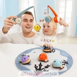 Jeu magnétique Attrape les poissons - Topbright