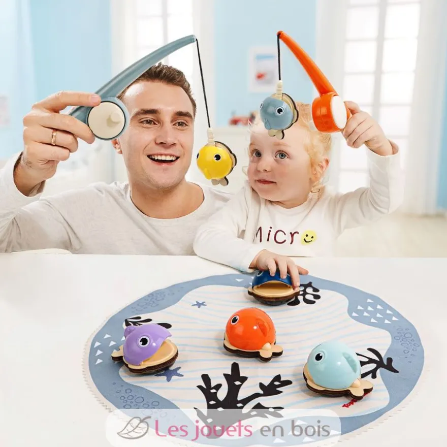 Jeu magnétique Attrape les poissons - Topbright