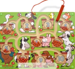 Jeu magnétique Labyrinthe des numéros - Melissa & Doug