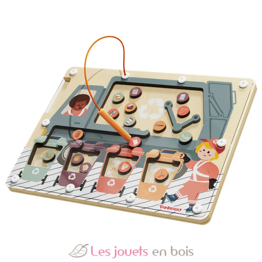 Jeu magnétique Trieur de déchets - Topbright