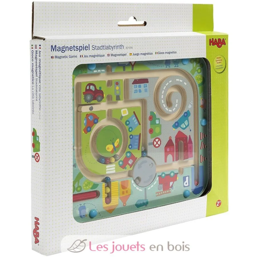 Jeu magnétique Ville Labyrinthe - Haba