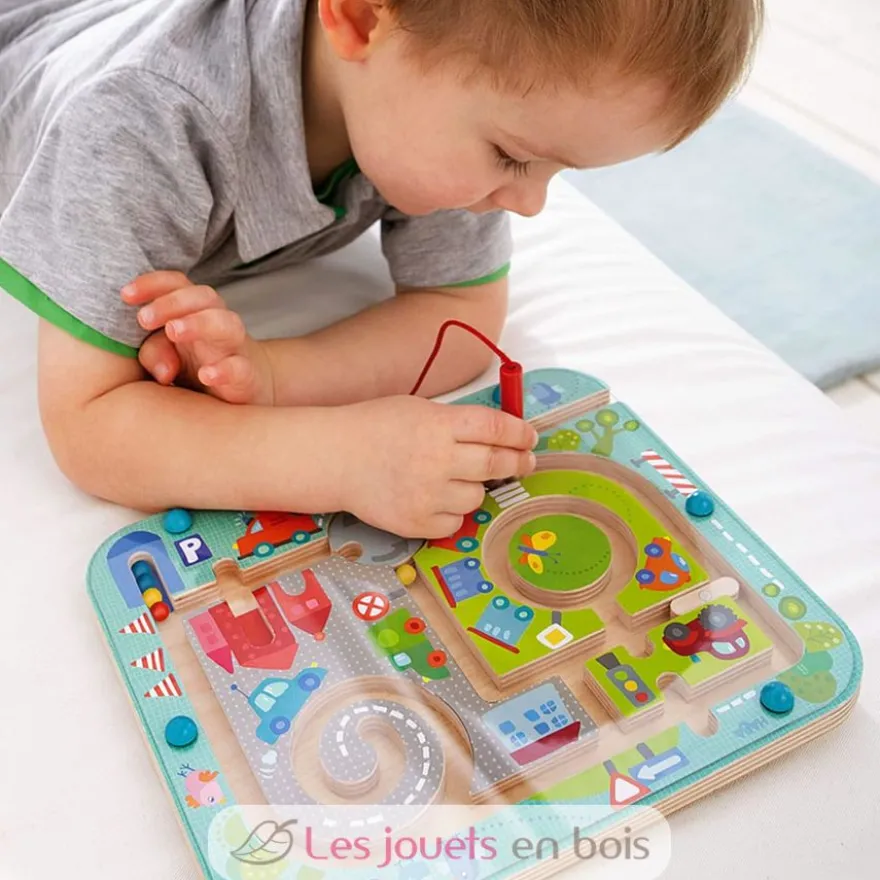 Jeu magnétique Ville Labyrinthe - Haba