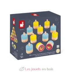 Jeu sensoriel mémo sonore - Janod