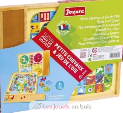 Jeux de l'oie et petits chevaux - Jeujura