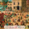 Jeux d'enfant de Bruegel - Puzzle Michèle Wilson