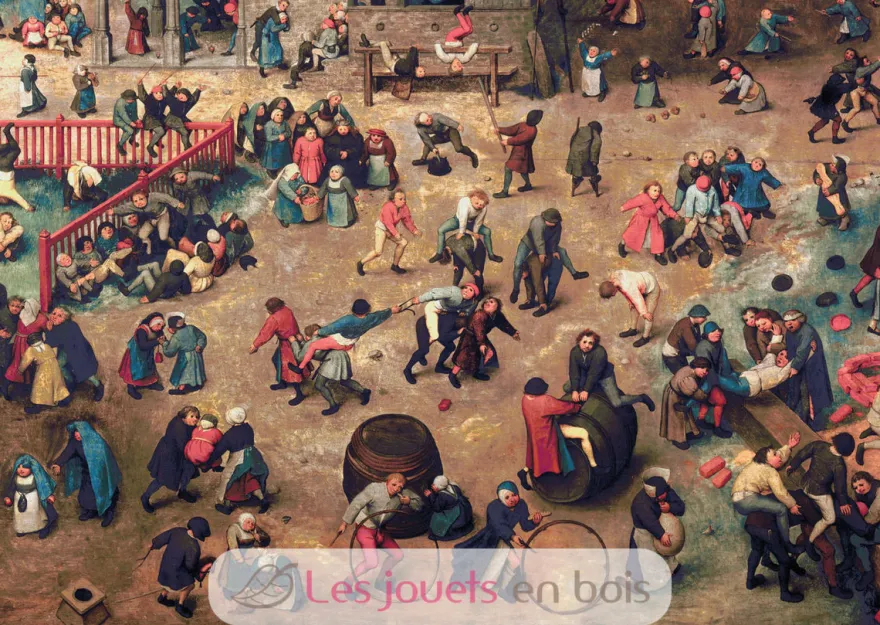 Jeux d'enfants de Bruegel - Puzzle Michèle Wilson