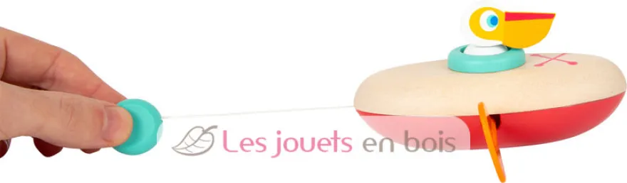 Jouet aquatique Canoë Pélican - Small Foot company