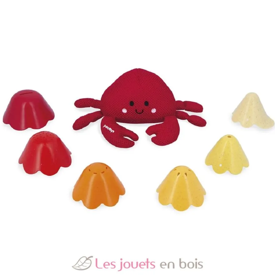 Jouet de bain Bernard et sa coquille - Janod