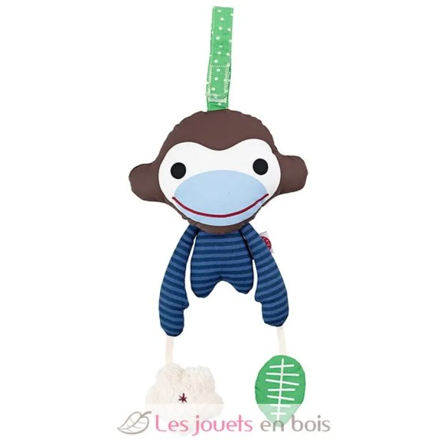 Jouet d'éveil Asger le singe - Franck & Fischer