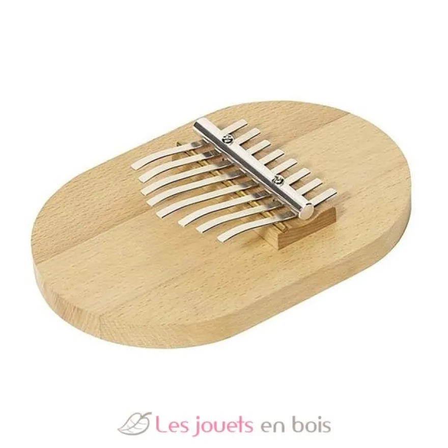 Kalimba en bois naturel - Goki